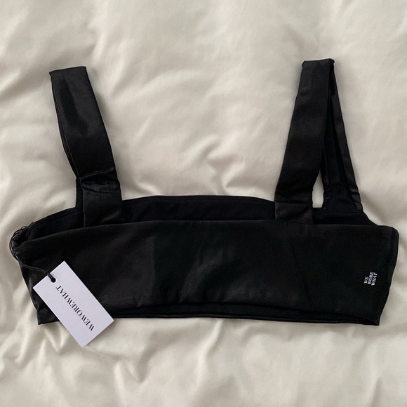 NWT! WeWoreWhat bandeau bra top - Picture 2 of 4